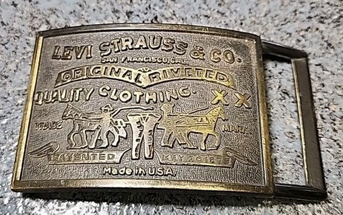 Vintage belt buckle - buckle, levi