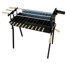 Cyprus BBQ Charcoal Rotisserie Barbecue Grill Modern Foukou Set and Motor