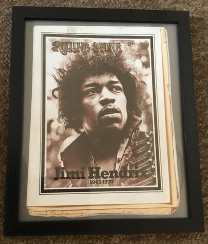 Jimi hendrix framed cover - jimi,