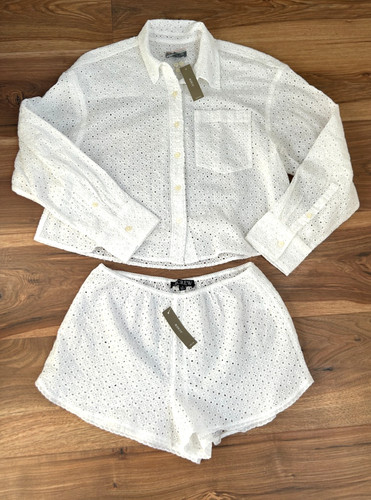 Crew cotton voile - voile, eyelet