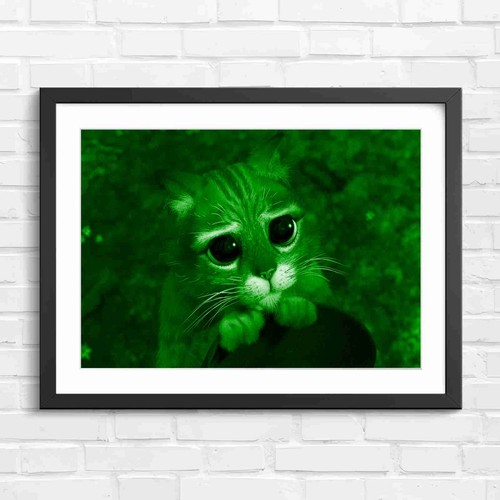 Big eyes orange tabby - big,
