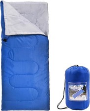 4 Season Single Sleeping Bag Waterproof Outdoor Camping Hiking Envelope Zip Bags