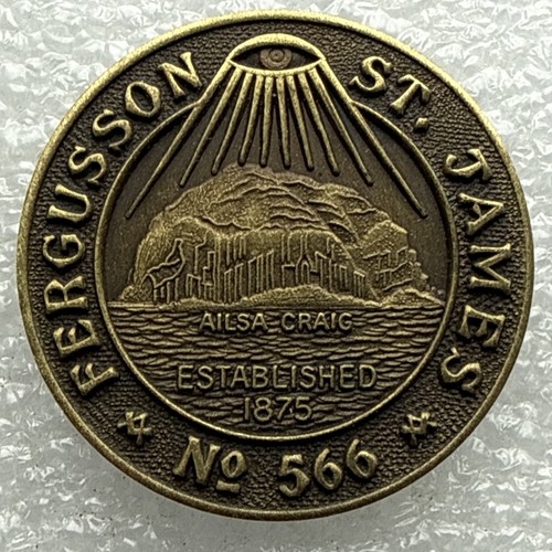 Scotland masonic token - token,