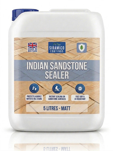 Indian sandstone sealer patio - sandstone,