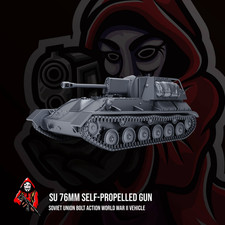 Soviet Union SU 76mm