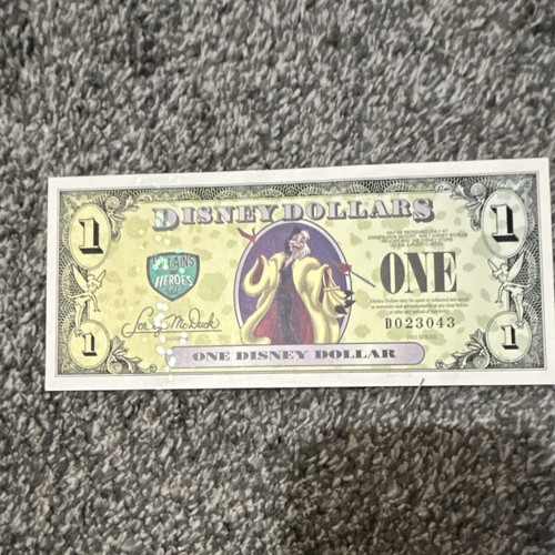 Disney 2013 dollars - $1,