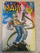 THE MASK RETURNS #1 Includes mask Dark Horse Comics 1992 NM