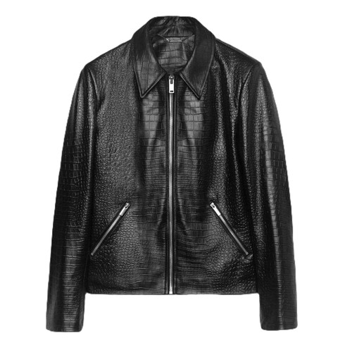 Men black crocodile - men's,