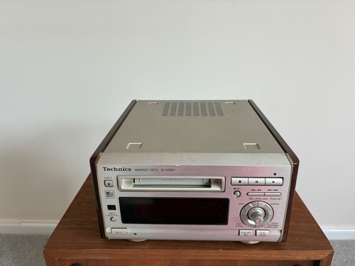 Technics minidisc deck - technics,