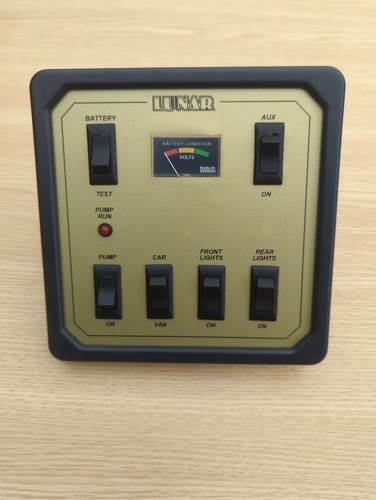 Caravan 12v control - caravan, panel