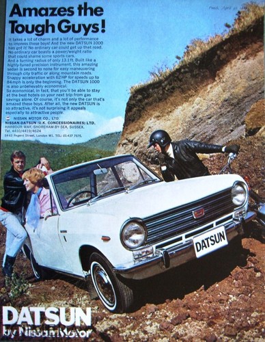 Nissan datsun 1000 1969 - 1000',