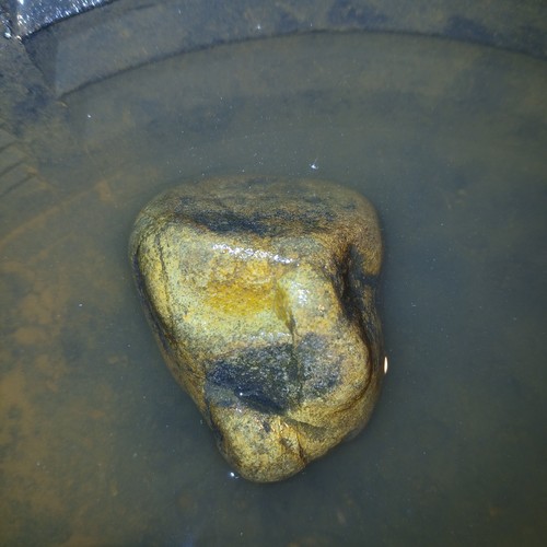 Gold ore agate - gold, stone