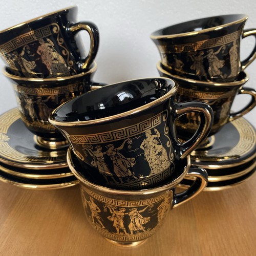 Made greece 24k gold black - made,