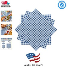 Disposable Paper Napkins Blue