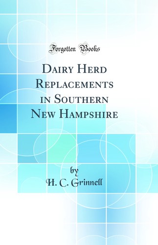 Dairy herd replacements - herd, in