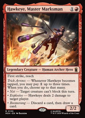 Msh marvel super - m, r