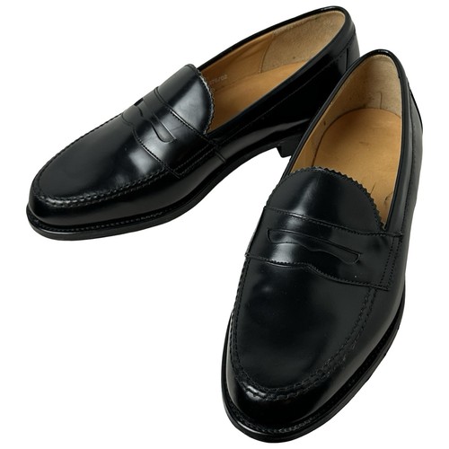 Loake shoes black leather - 7,