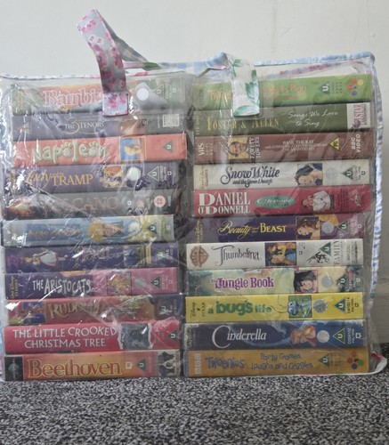 Job lot vhs tapes - lot, 22