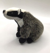 Dowman Plush Badger Soft Touch