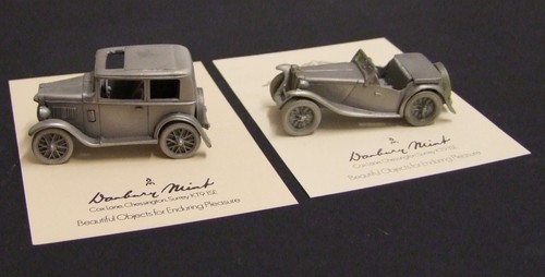 Pewter cars austin - x,