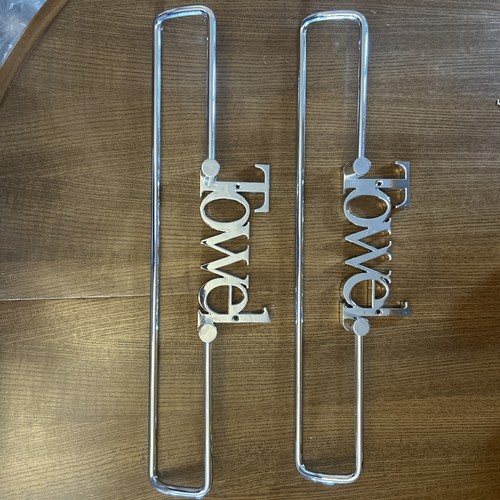 Two towel rails chrome - two,
