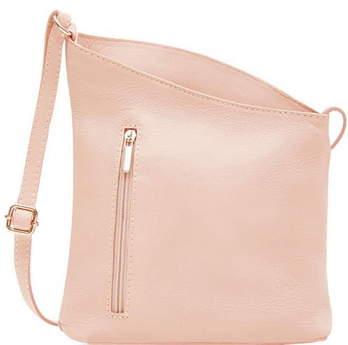 Pink vera pelle crossbody - vera,