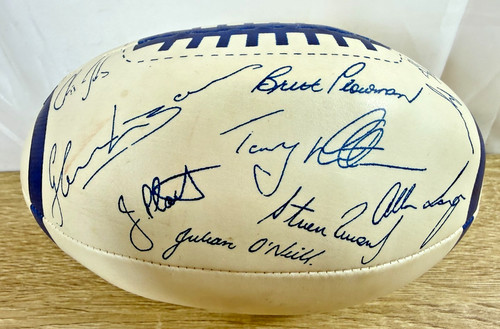 Signed broncos mini ball - signed,