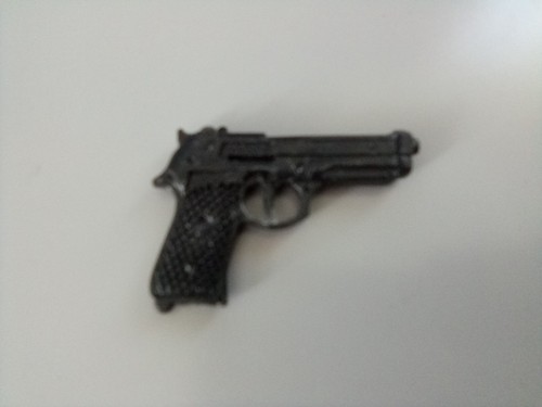 Action man toy pistol - action,