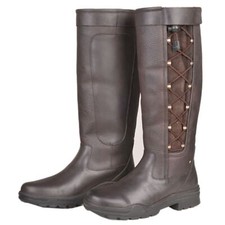 Ladies Leather Country Boots