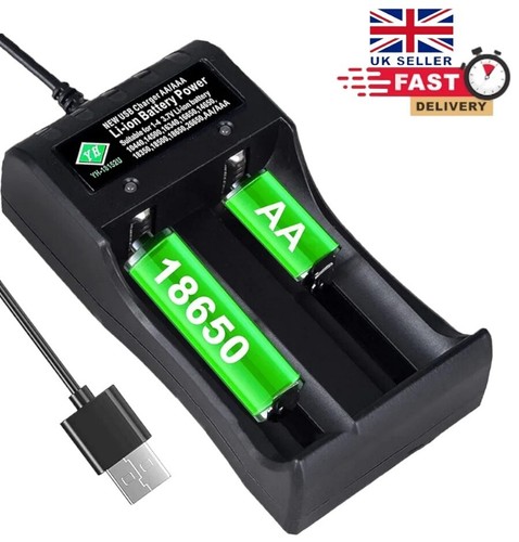 Battery 2 slots usb - 2,