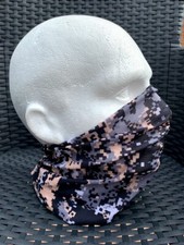 Tube Snood Scarf Paisley Pixel Camou Solid Biker Mask under Helmet Ski Face Neck