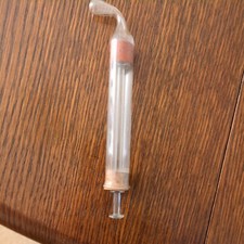 Maw's Improved Glass Ear Syringe from the early 20th century