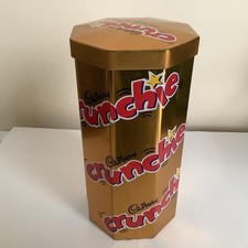 Collectable Cadbury’s Crunchie Tin 2000 7x3.5ins