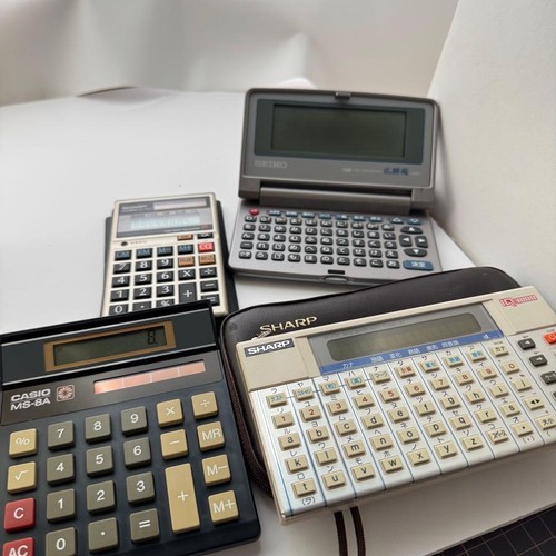 Vintage calculator electronic - vintage,