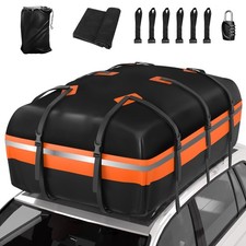 Signstek Car Roof Bag 21 Cubic Feet Waterproof Cargo Carrier Luggage Storage