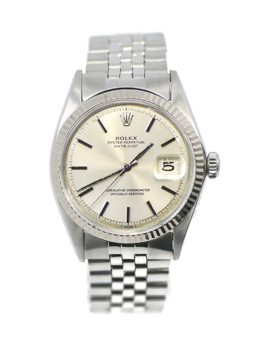 Rolex datejust stainless - stainless, steel