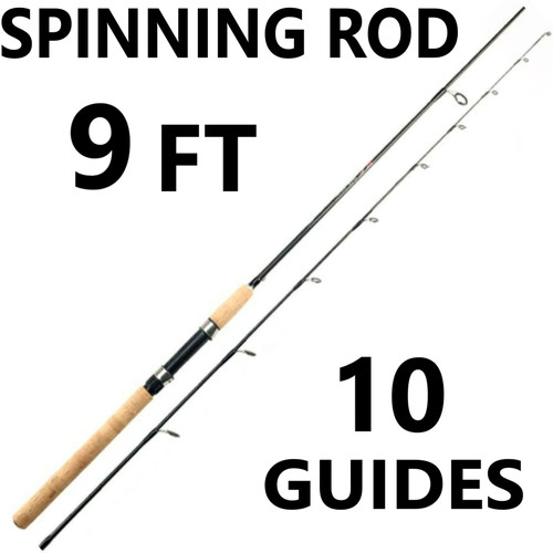 Spinning rod fishing pole - rod,