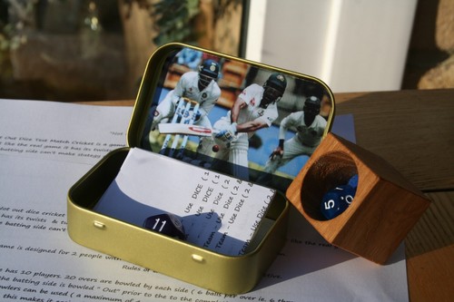 Cricket dice game 3 - cricket,