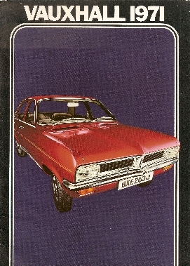 Vauxhall range 1970 1971 - range, uk