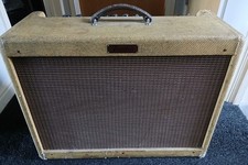 Fender Blues Deluxe Tweed Guitar Amplifier Vintage USA 180W Amp original valve