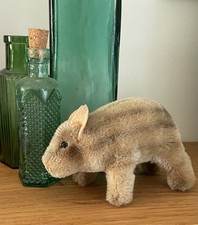 Antique Vintage Hermann or Steiff Wild Boar Pig Soft Toy Bear Pal