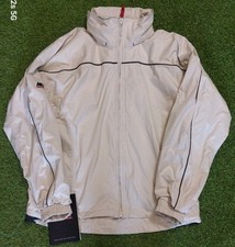 New Musto Performance Breathable Waterproof Lightweight Stone/Black Jacket M