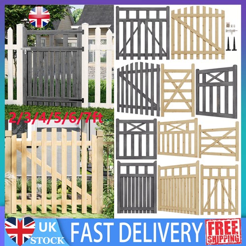 Garden wooden gate pedestrian - gate,