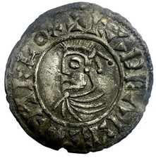 Saxon, Eadgar Silver Penny Portrait, Reform Coinage. type Extremely Rare. Bold.