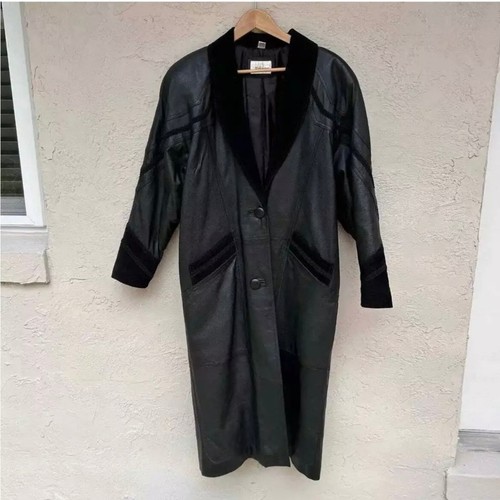 Vintage leather suede long - vintage,