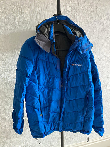 Montane men blue down hooded - blue,