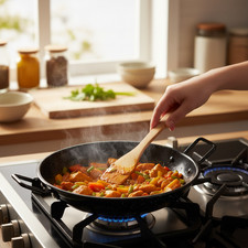 Pre-seasoned Woks Cast Iron