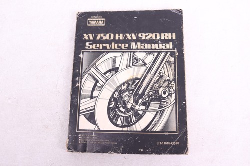 Yamaha xv750h xv920rh service - xv750h,