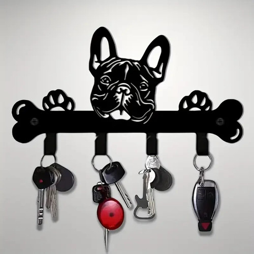 British bulldog metal key - british,