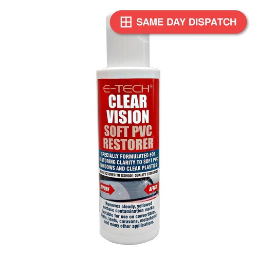 Clear vision soft pvc - clear,